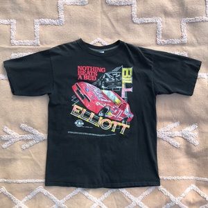 1990s Bill Elliott Nothing Beats a Bud Nascar Tee